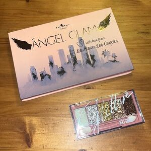 Italia Deluxe ANGEL GLAM palette and Glitter Eyeshadow Pallete